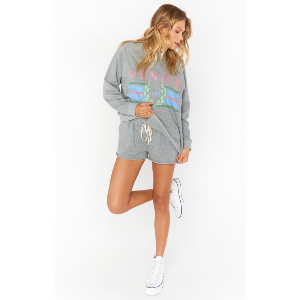 Show Me Your Mumu Venice 1986 Graphic Pullover Crew Sweatshirt Size Small - Picture 8 of 8
